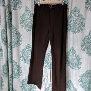 J. Jill bootcut stretch brown pants petite small